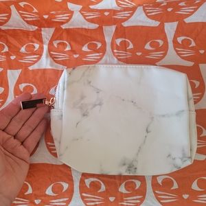 3 for $20 Amazon make up purse. Marble with rose gold zipper